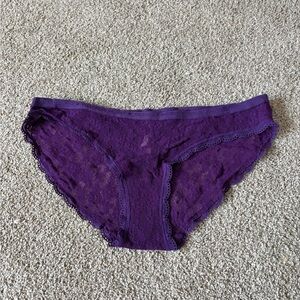Victoria's Secret Violet Lace Lingerie